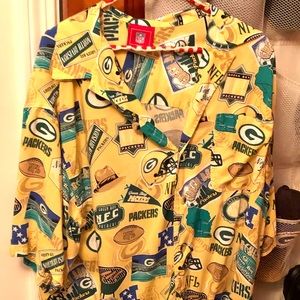 Green Bay Packers Mens Hawiian Shirt